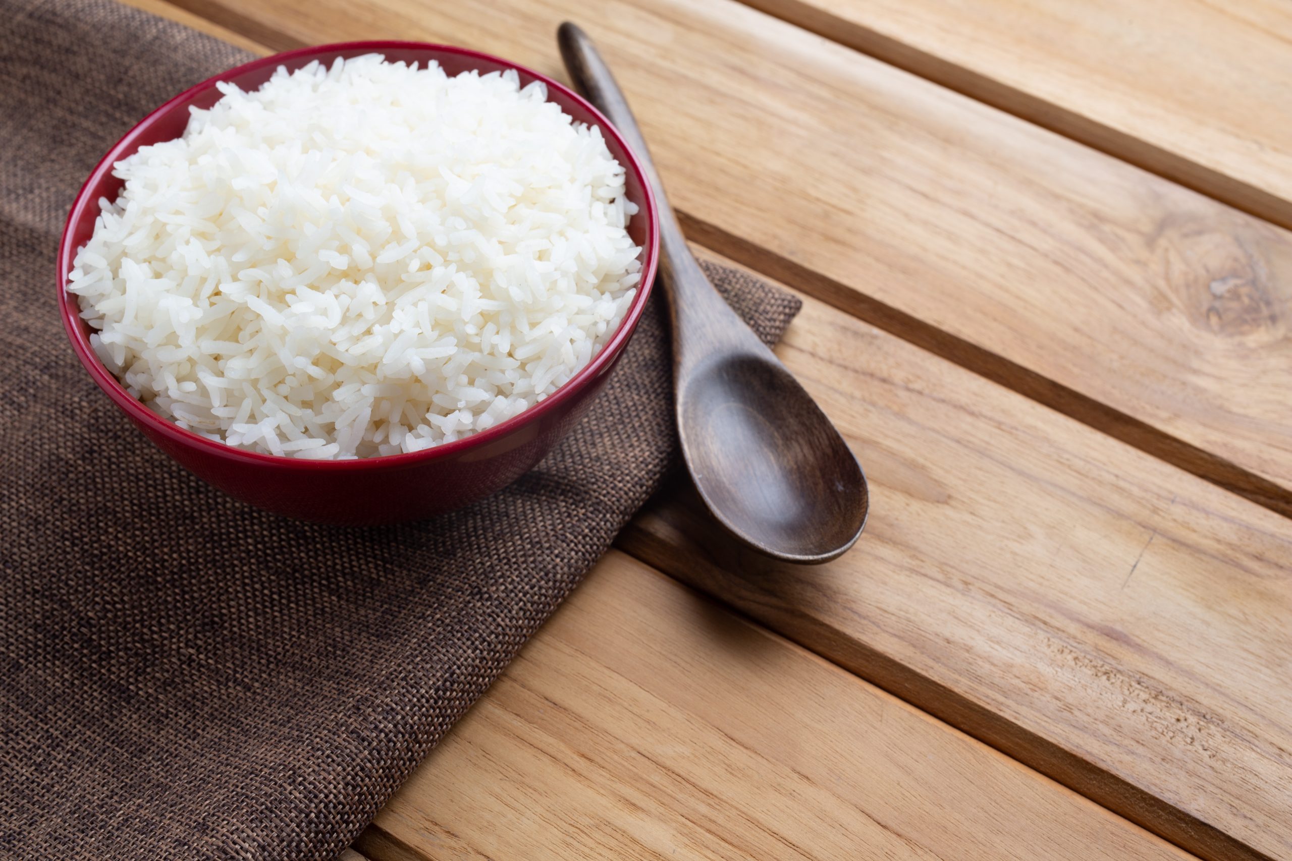 Cook Rice with Pure Water